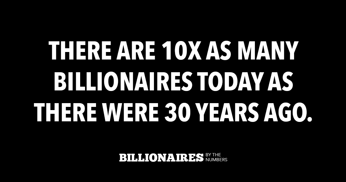 American Billionaires By The Numbers, Tracking Their Wealth In Real Time